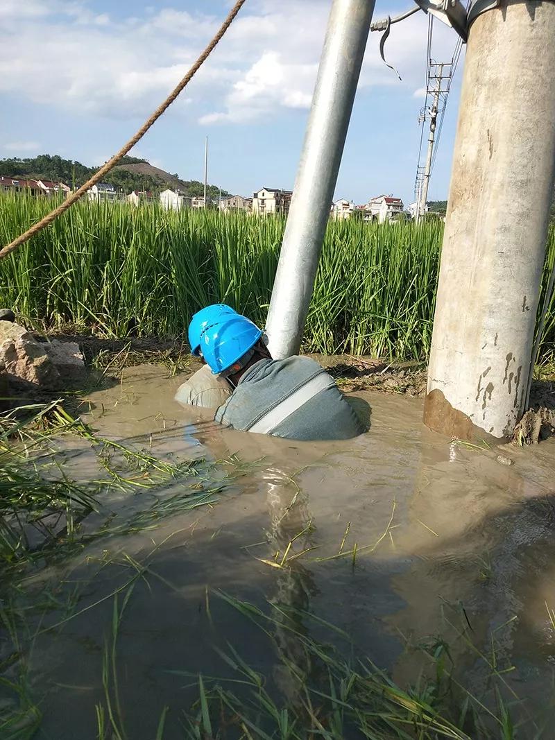 长洲电缆线管清洗-地下管道清淤