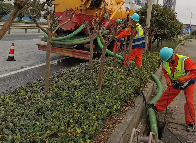 长洲市政管道清淤