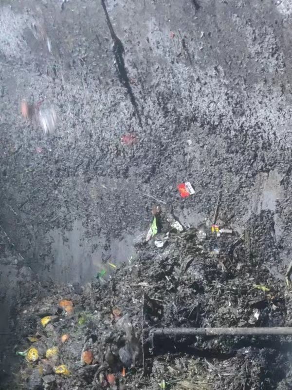 长洲污水池清理